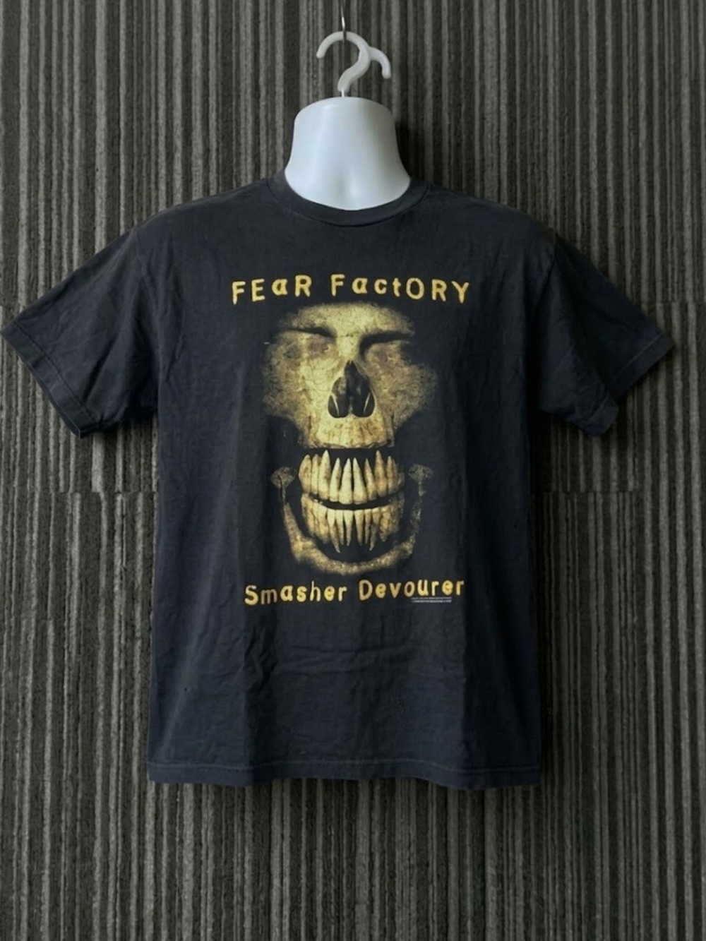 Fear Factory Smasher Devourer Shirt Industrial Metal Rock Graphic Tee Gildan
